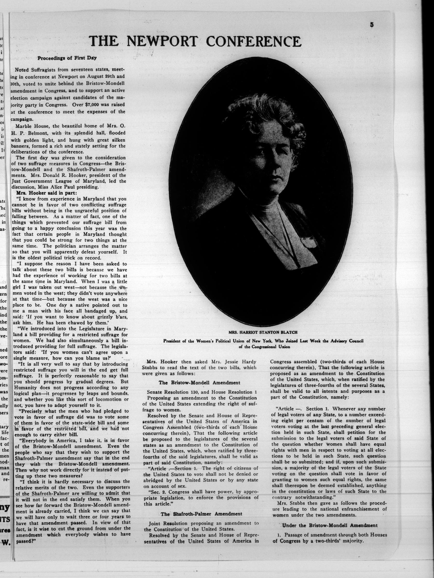Page 5 of The Suffragist, vol. 2, no. 36, September 5, 1914, p. 5
