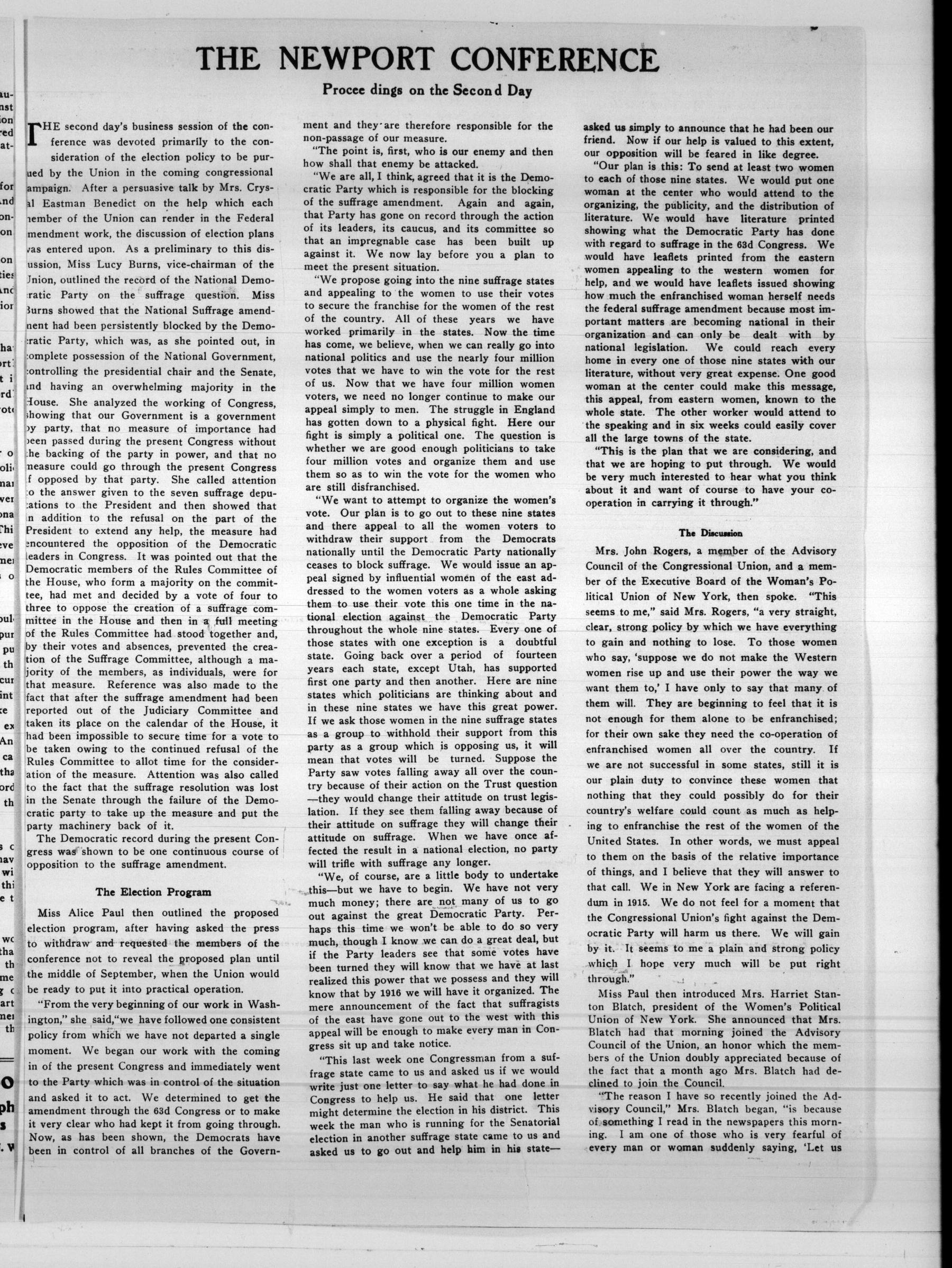 Page 5 of The Suffragist, vol. 2, no. 37, September 12, 1914, p. 5