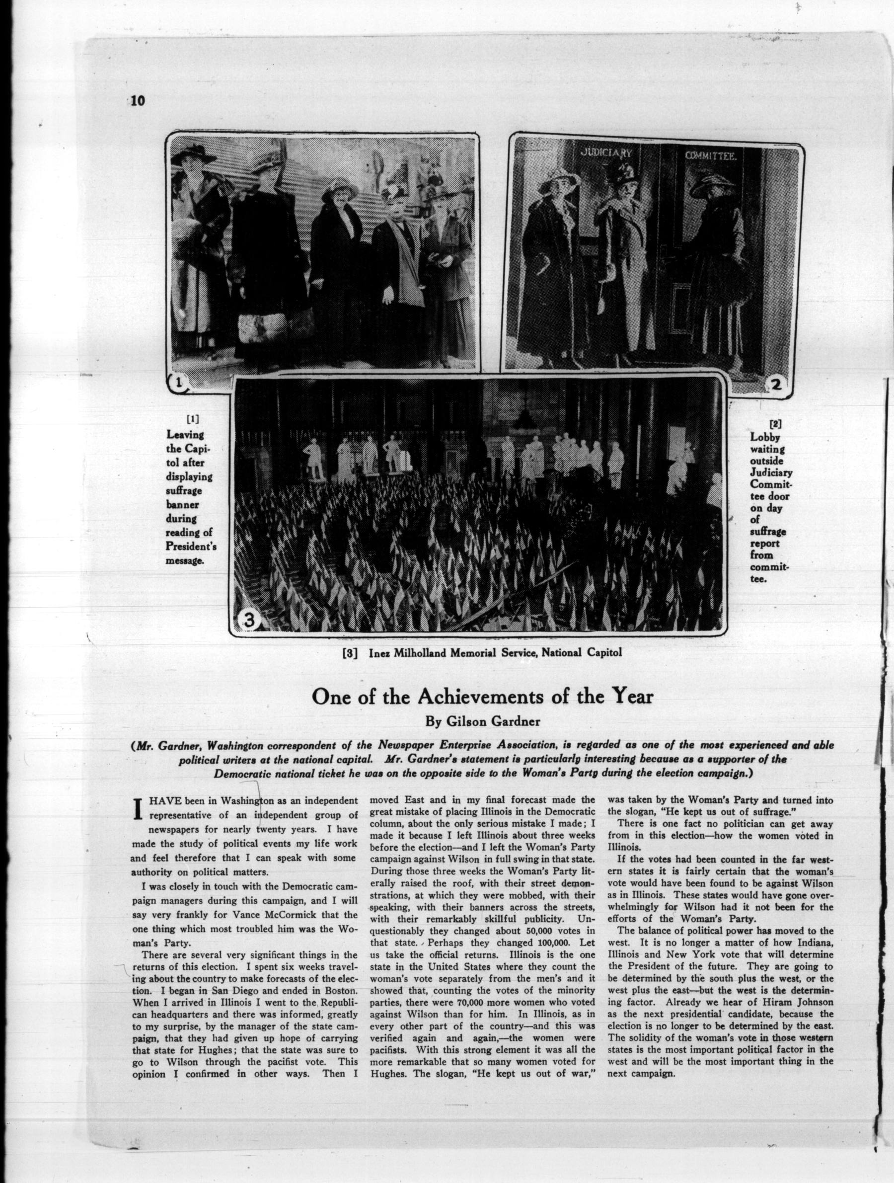 Page 10 of The Suffragist, vol. 5, no. 54, January 10, 1917, p. 10